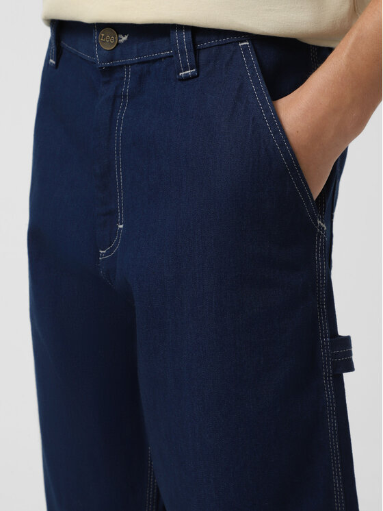 Lee Lee Jeansy CARPENTER Niebieski Loose Fit