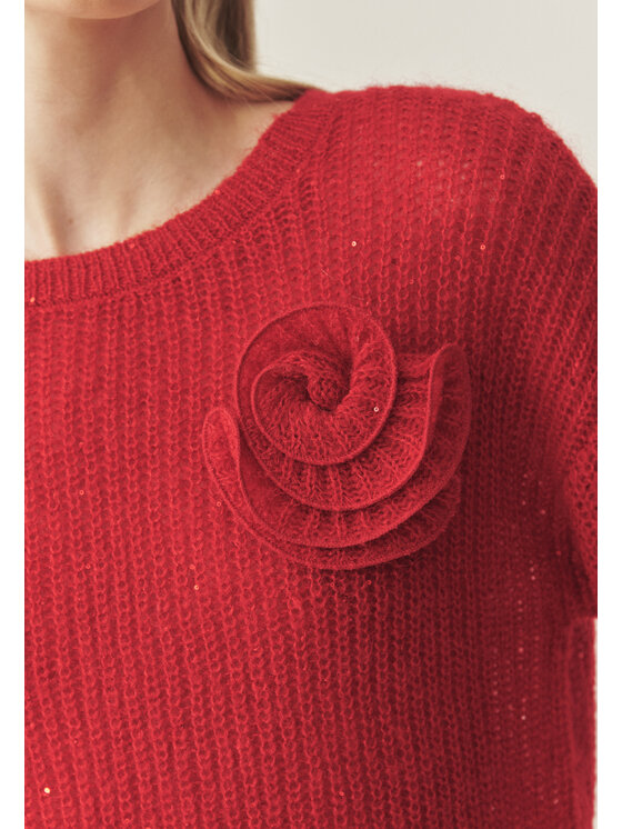 TATUUM TATUUM Sweter CLAIRE Czerwony