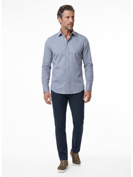Pako Lorente Pako Lorente Koszula P26WF-1X-013 Szary Slim Fit