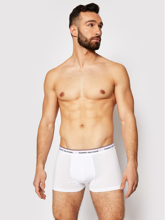 Tommy Hilfiger Tommy Hilfiger Set 3 perechi de boxeri 3P Trunk 1U87903842 Colorat