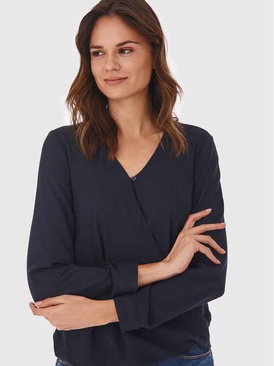 Tatuum Bluză Wizi T2201.063 Bleumarin Loose Fit
