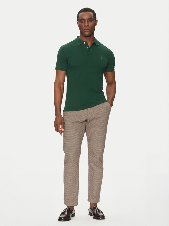 Polo Ralph Lauren Polo Ralph Lauren Poloshirt Core Replen 710795080 Grün Slim Fit