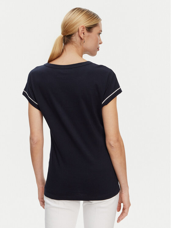 Luisa Spagnoli Luisa Spagnoli T-shirt Brescello 542123 Crna Regular Fit