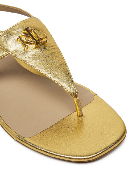 LAUREN RALPH LAUREN LAUREN RALPH LAUREN Sandały Everley 802959147001 Złoty