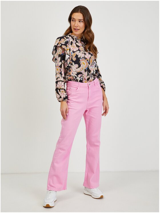 Orsay Orsay Jeansy 310032-98__38 Różowy Bootcut Fit