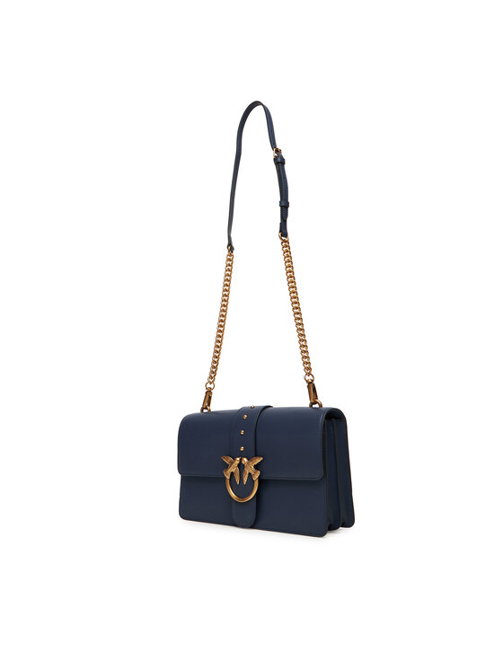 PINKO PINKO Ročna torba Love One Classic ST.CL Al 25-26 PLTT 105857 A0F1 Mornarsko modra