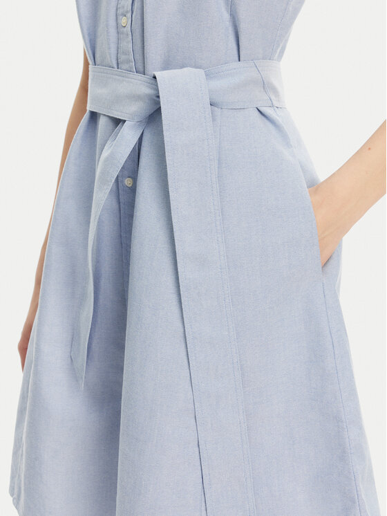 Polo Ralph Lauren Polo Ralph Lauren Hemdkleid 211906437006 Blau Regular Fit