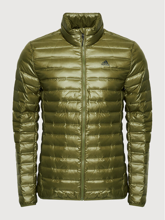 adidas adidas Μπουφάν πουπουλένιο Varilite GT9220 Πράσινο Regular Fit