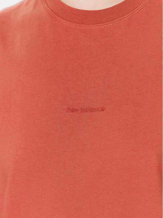 New Balance New Balance T-Shirt Athletics Nature WT23556 Brązowy Relaxed Fit