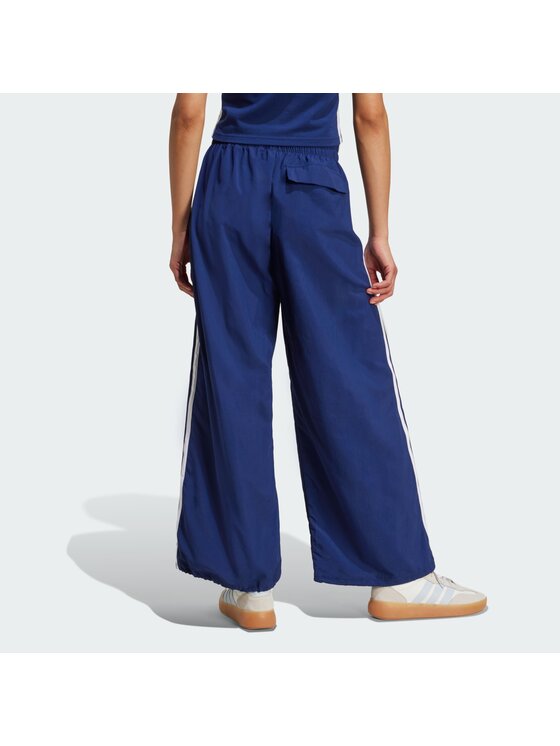 adidas adidas Sportinės kelnės Essentials 3-Stripes JV5328 Tamsiai mėlyna Loose Fit