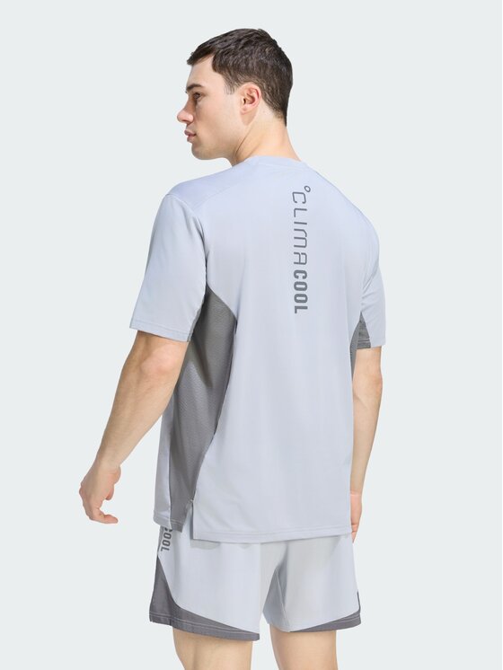 adidas adidas Koszulka techniczna 167794 Szary Regular Fit