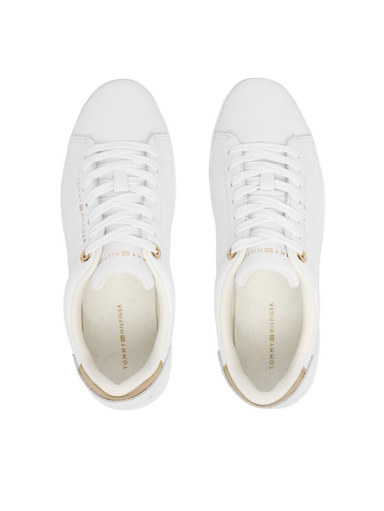 Tommy Hilfiger Tommy Hilfiger Sneakersy Essential Chic Court Sneaker FW0FW09019 Bílá