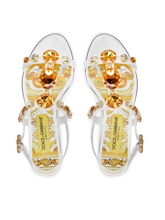 Dolce&Gabbana Dolce&Gabbana Szandál CQ0601 AT848 Fehér