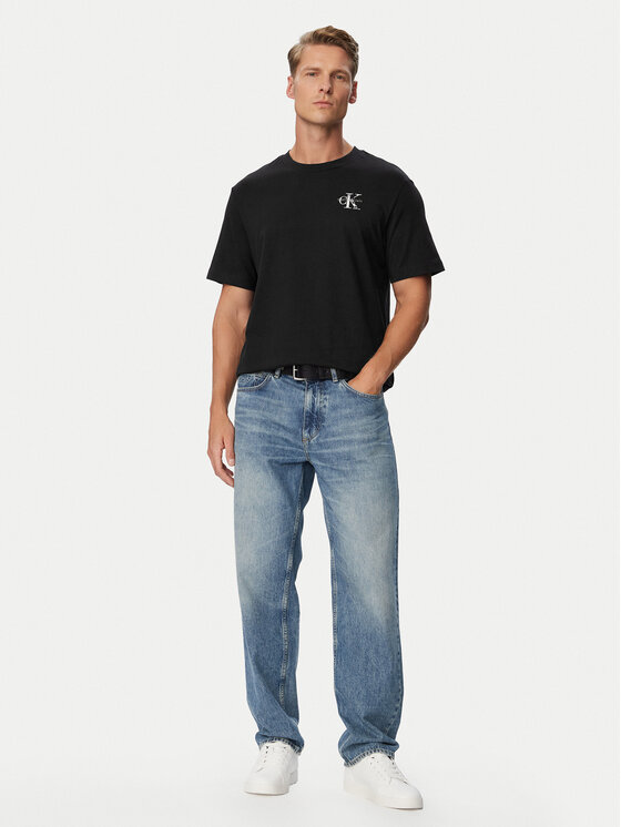 Calvin Klein Jeans Calvin Klein Jeans T-Shirt LV04RH846G Černá Regular Fit