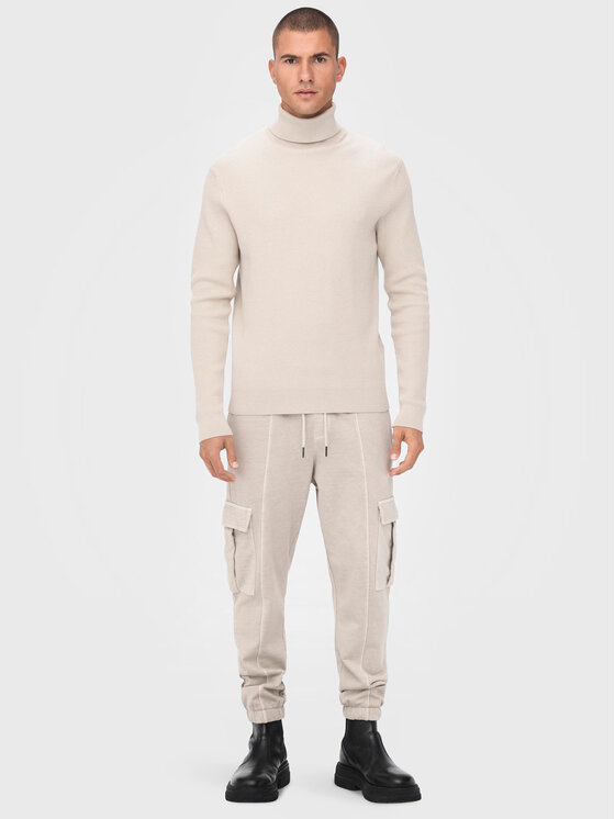 Only & Sons Only & Sons Rollkragenpullover Phil 22023202 Beige Regular Fit