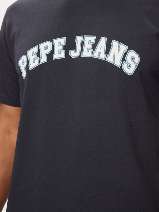 Pepe Jeans Pepe Jeans Póló Clement PM509220 Sötétkék Regular Fit