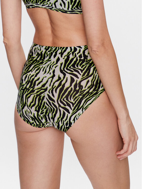 Chantelle Chantelle Klasikinės kelnaitės aukštu juosmeniu Soft Stretch C11D70 Žalia