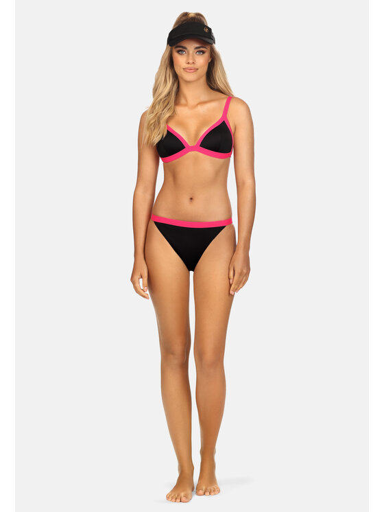 Miss Lou Miss Lou Bikini ML016 Czarny