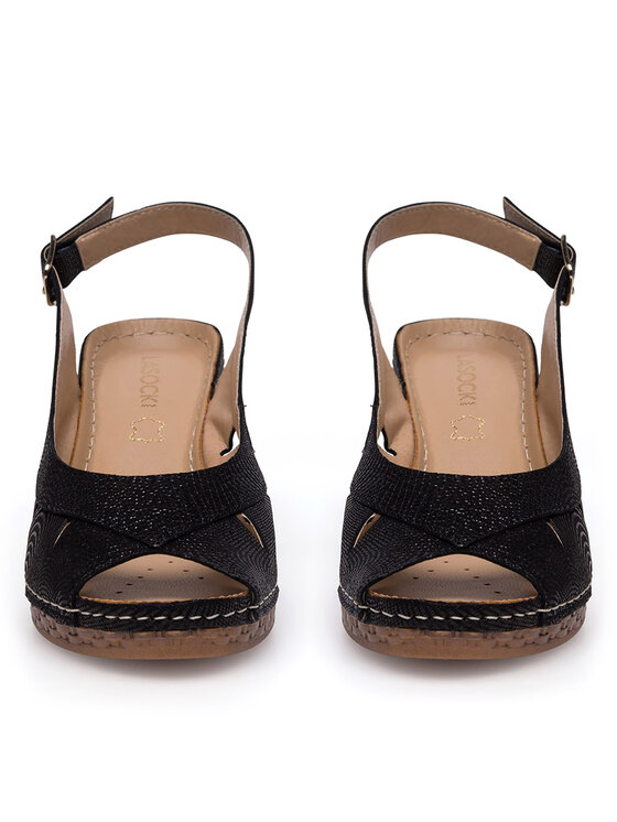 Lasocki Lasocki Sandali ARC-N1890-02 Črna