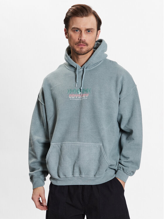 Felpa BDG ODYSSEY HOODIE 76740091 Blu Relaxed Fit