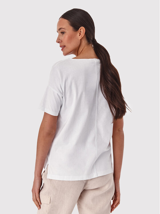 TATUUM Tatuum T-Shirt Miza 2 T2211.111B Biały Oversize
