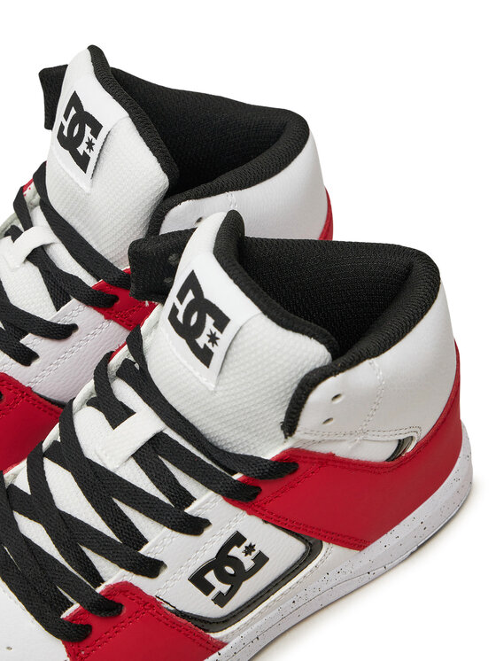 DC DC Sneakers Cure Hi Top ADBS700089-WRD Bianco