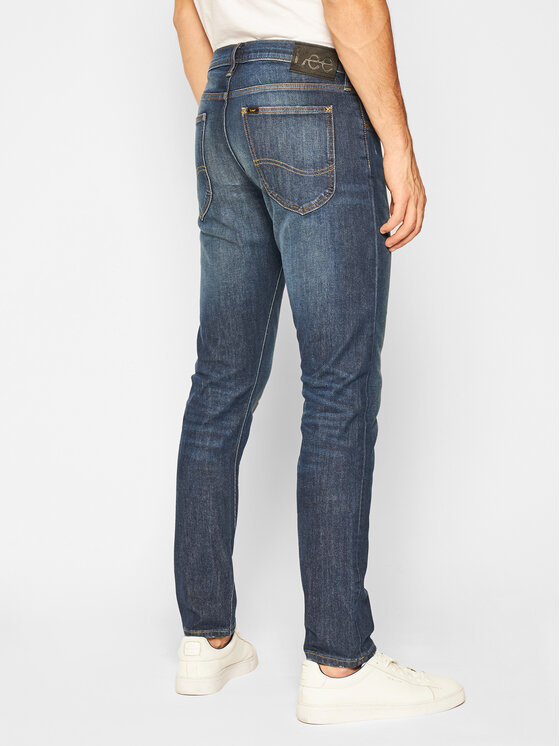 Lee Lee Jeansy Luke L719PXDA 112119296 Granatowy Slim Fit