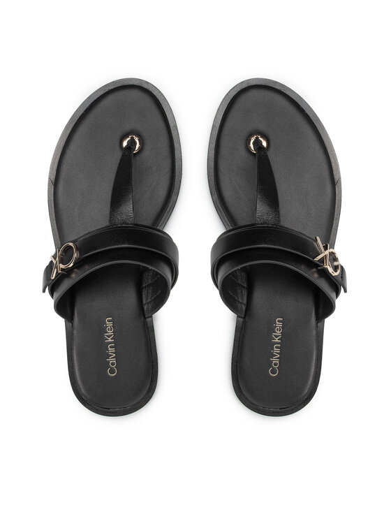 Calvin Klein Calvin Klein Varbavahesandaalid Almond Flat Tp Slide W/Hdw HW0HW00829 Must