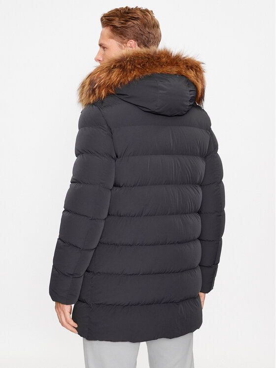 Hetregó Hetregó Pūkinė striukė Parker 8K436M 23WU07 Tamsiai mėlyna Regular Fit