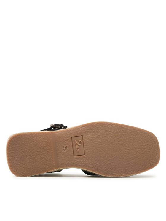 Espadrillas Thea Jute/001 023070-100 Nero