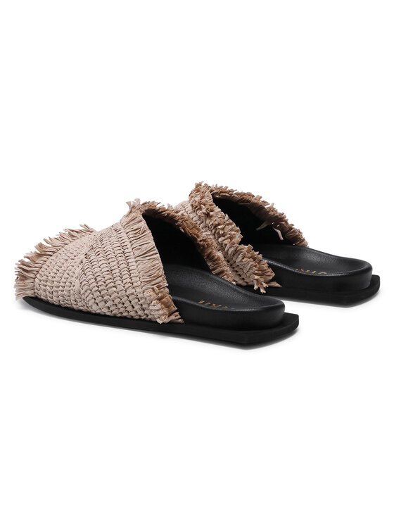 Ciabatte Raffia Moon 70106-095 Beige