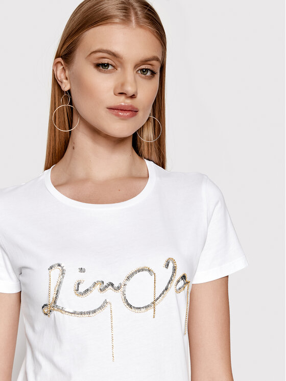 T-shirt WA2541 J6409 Bianco Regular Fit