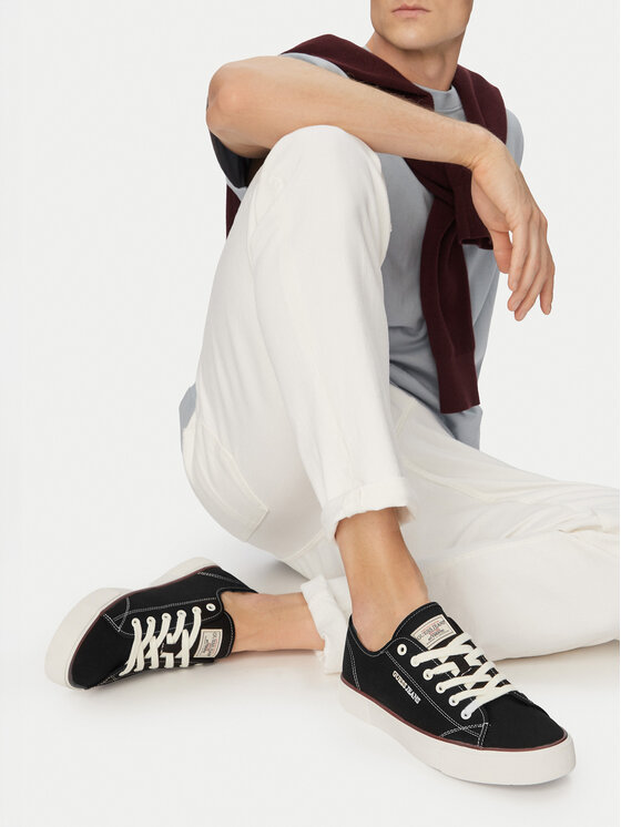 Guess Jeans Teniși CWBEO-ANTONIO-01 WE Negru