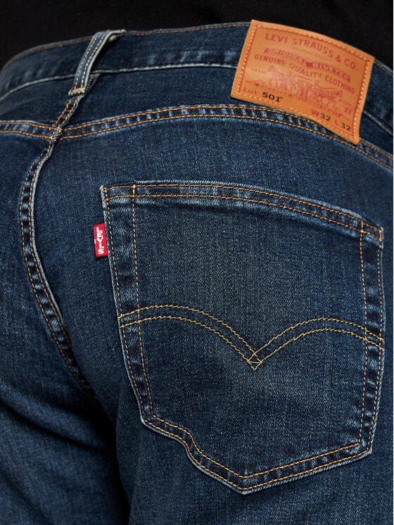 新作モデル Levi's® Jeansy 501® 00501-3061 Granatowy Original Fit パンツ