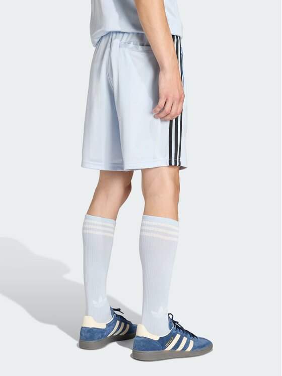 adidas adidas Szorty materiałowe 159302 Błękitny Regular Fit
