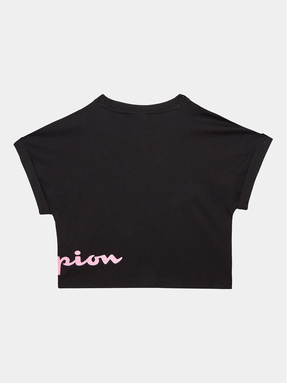 Champion Champion Sada T-shirt a šortky 404624 Černá Regular Fit