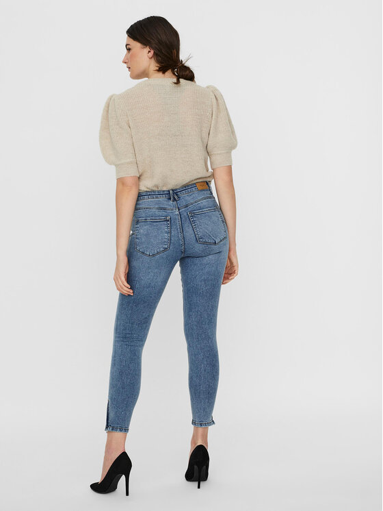 Vero Moda Vero Moda Traperice Tilde 10247111 Plava Slim Fit