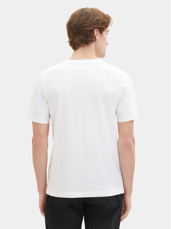 Tom Tailor Tom Tailor 2er-Set T-Shirts 1037738 Weiß Regular Fit