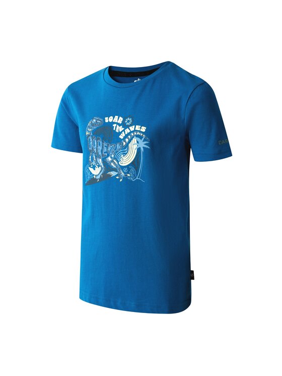 Dare2B Dare2B T-Shirt Trailblazer II Niebieski Short Fit