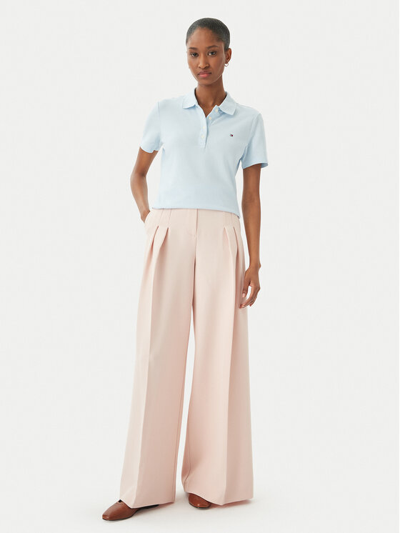 Tommy Hilfiger Tommy Hilfiger Polo WW0WW43225 Azzurro chiaro Regular Fit