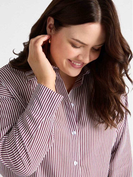 Fiorella Rubino Fiorella Rubino Camicia 5111T001352N0Z6 Bordeaux Regular Fit