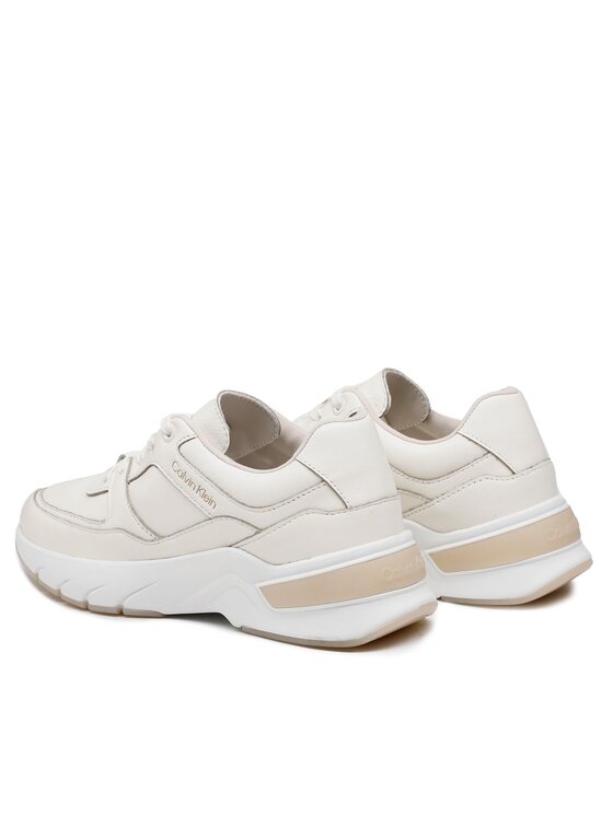Calvin Klein Calvin Klein Αθλητικά Elevated Runner Lace Up HW0HW01351 Μπεζ