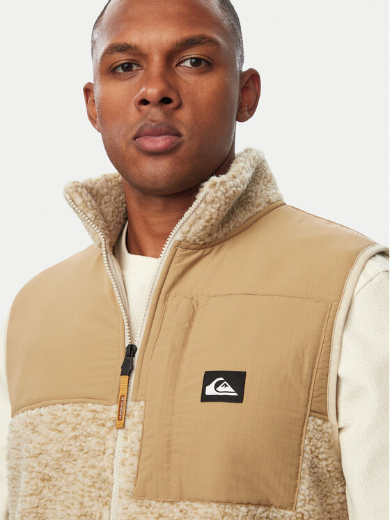 Quiksilver Quiksilver Елек EQYFT04853 Бежов Regular Fit