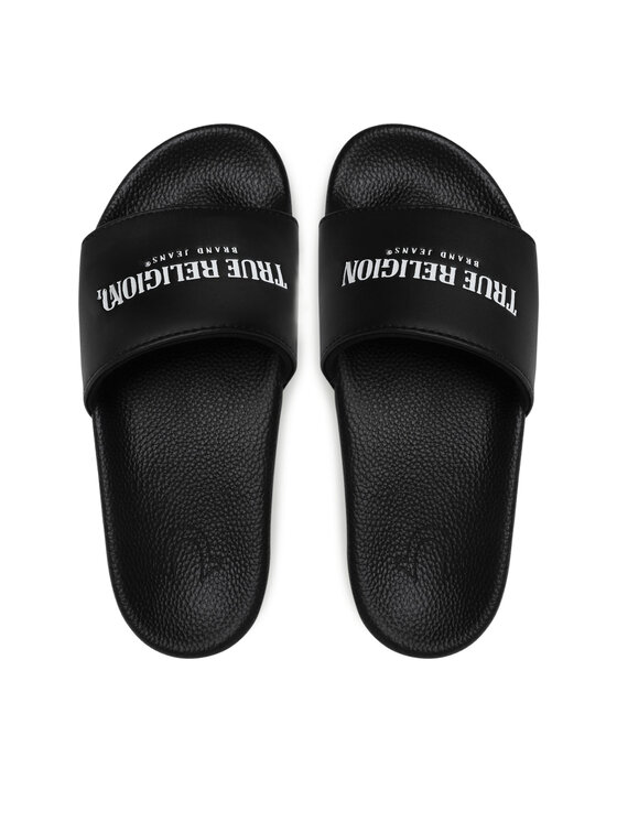 True Religion True Religion Παντόφλες TRSLIDE015 Μαύρο