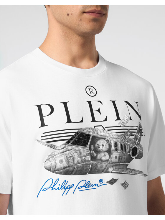 PHILIPP PLEIN PHILIPP PLEIN T-Shirt 31108 Bílá Regular Fit
