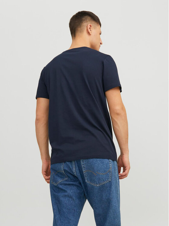 Jack&Jones Jack&Jones T-Shirt Corp 12233999 Σκούρο μπλε Standard Fit
