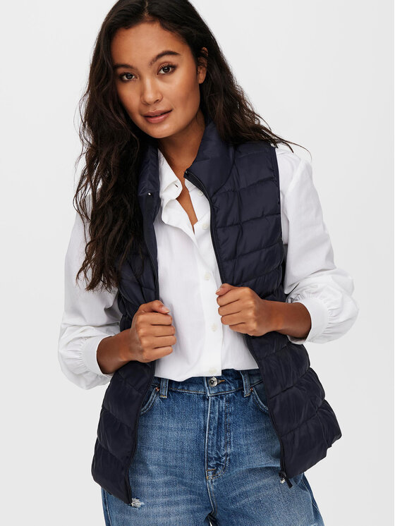 ONLY ONLY Varrukateta jakk New Claire 15225157 Tumesinine Regular Fit