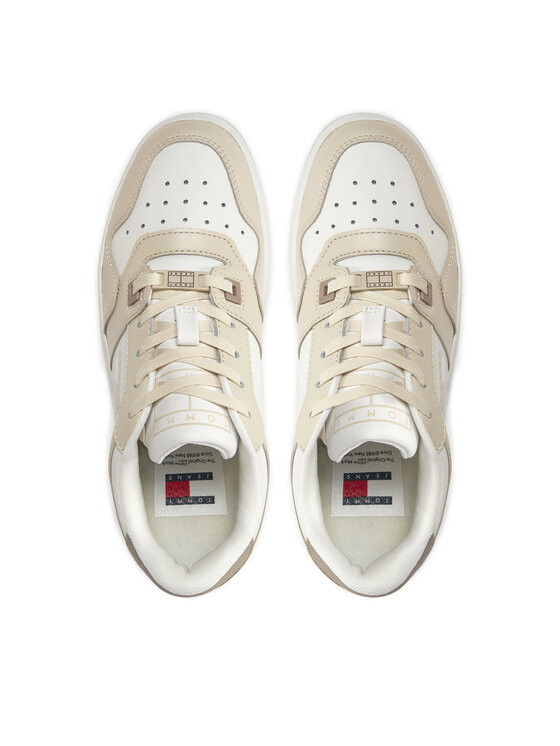 Tommy Jeans Tommy Jeans Sneakers Tjw Retro Basket Tonal Logo EN0EN02483 Beige