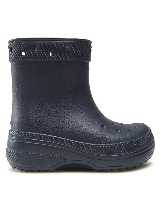crocs bottes de pluie crocs classic boot kids 208544 bleu marine