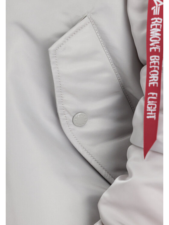 Alpha Industries Alpha Industries Kurtka bomber MA-1 CS Bomber Jacket Szary Loose Fit